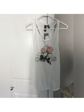Adidas Floral Tank Top Women’s Medium NWT